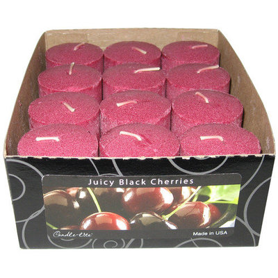 Candlelite 1276565 Votive Black Cherry Candle Pack of 12