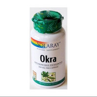 Solaray - Okra 400 mg. - 100 Vegetarian Capsules