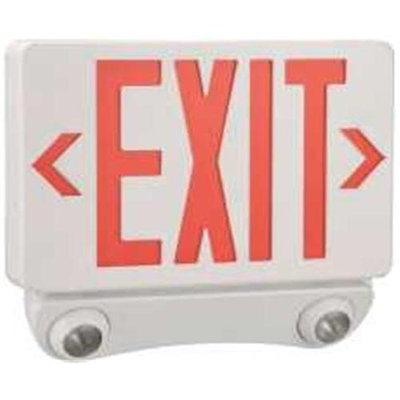 Preferred Industries 673066 Combination Led Exit And Emergency Light