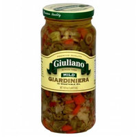 Kehe Distributors GIULIANO 39606 GIULIANO GIARDINIERA MILD IN OIL - Pack of 6 - 16 OZ