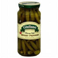 Kehe Distributors GIULIANO 39604 GIULIANO PEPPER SPORT CHICAGO STYL - Pack of 6 - 16 OZ