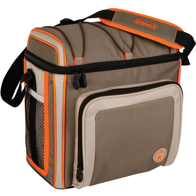 Coleman 30 Can Soft Cooler Outdoor With Liner Tan