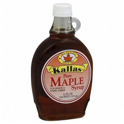 Kallas Kallas Pure Maple Syrup 12 Oz Pack Of 12