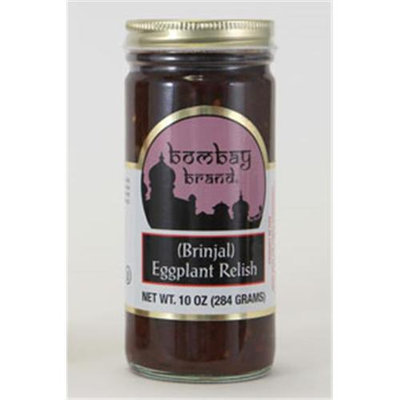 Bombay Brand 92 Eggplant Relish/Pickle Case of 6 - 10 oz. Jars
