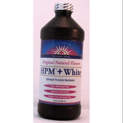 Hydrogen Peroxide Mouthwash + White Heritage Store 16 fl oz Liquid