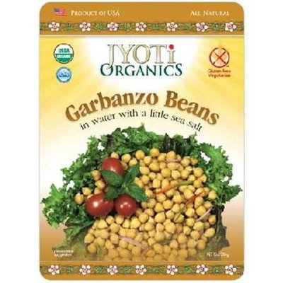 Jyoti Organics BG14698 Jyoti Organics Garbanzo Beans - 6x10OZ