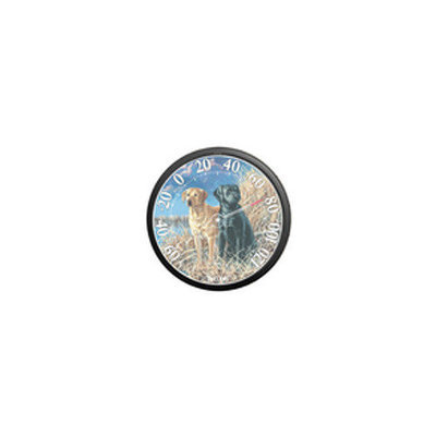 Taylor Image Gallery Black and Yellow Labradors Thermometer