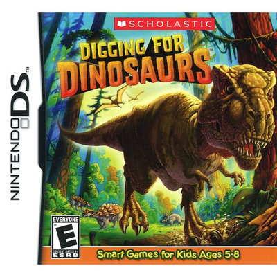 NinDS - Digging for Dinosaurs - By Scholastic Games