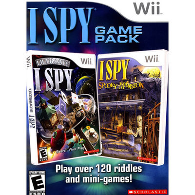 Scholastic I Spy Ultimate and Spooky Mansion Game Pack - Nintendo Wii