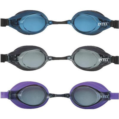 Intex Recreation 55691 Anti-Fog Racing Swim Goggles