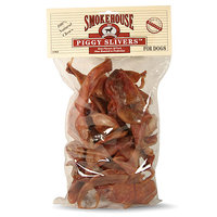 Smokehouse Dog Treat Usa Made Piggy Slivers 24pk