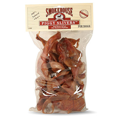 Smokehouse Dog Treat Usa Made Piggy Slivers 24pk