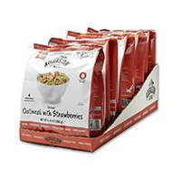 Blue Chip Group Augason Farms Pantry Pack Instant Maple Brown Sugar Oatmeal with Strawberries (Pack of 6)