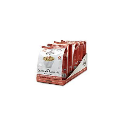 Blue Chip Group Augason Farms Pantry Pack Instant Maple Brown Sugar Oatmeal with Strawberries (Pack of 6)