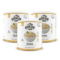 Augason Farms Chicken-Flavored Vegetarian Meat Substitute (#10 can, 3 pk.)