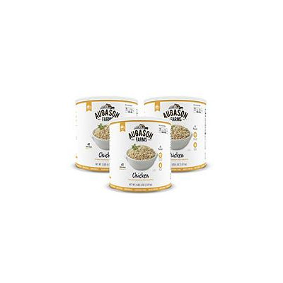 Augason Farms Chicken-Flavored Vegetarian Meat Substitute (#10 can, 3 pk.)