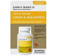 Simply Right Lutein 25mg & Zeaxanthin 5mg - 120 ct. softgels