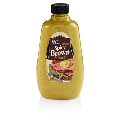 Great Value Spicy Brown Mustard, 24 oz