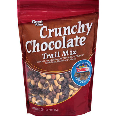 Great Value Crunchy Chocolate Trail Mix, 23 oz