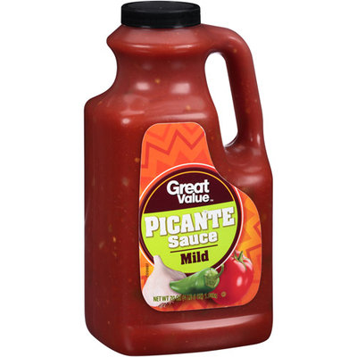 Great Value Mild Picante Sauce, 70 oz