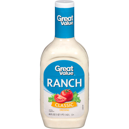 Great Value Classic Ranch Dressing, 48 fl oz Great Value Classic Ranch Dressing, 48 fl oz