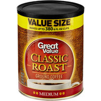 Great Value Classic Roast Medium Ground Coffee, 48 oz