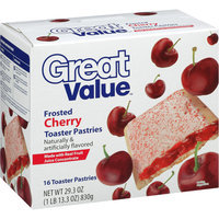 Great Value Frosted Cherry Toaster Pastries