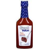 Great Value: Thick & Zesty Steak Sauce, 10 Oz