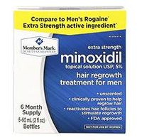 Member's Mark Minoxidil 5% Solution (2 fl. oz, 6 ct.)