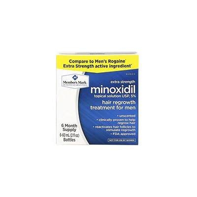 Member's Mark Minoxidil 5% Solution (2 fl. oz, 6 ct.)