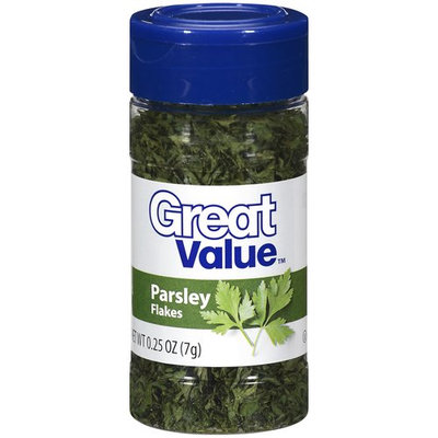 Great Value Parsley Flakes, .25 oz