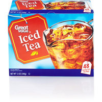 Great Value Iced Tea Family Size Tea Bags, 48 count, 12 oz