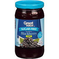 Great Value: Sugar Free Blackberry Preserves, 13 Oz