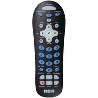 Ge/rca RCA RCR311BN 3-Device Universal Remote Control - Black