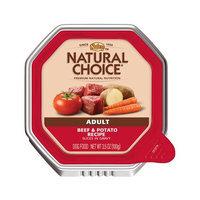 Nutro Natural Choice Adult Dog Food Beef & Potato Slices in Gravy
