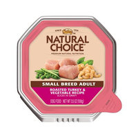 Nutro Natural Choice Small Breed Adult Dog Food Chicken & Brown Rice Slices in Gravy
