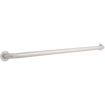 Franklin Brass 6348 ADA Grab Bar, Exposed Mount, 1-1/2 OD, 48 Width, Stainless Steel