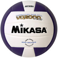 Mikasa VQ2000 Micro-Cell Indoor Volleyball, Purple/White