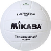 Mikasa Vul500 Youth Starter Training Volleyball, White