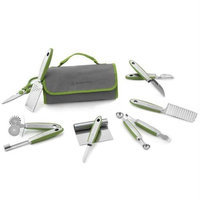 Wolfgang Puck 12 pc Complete Prep Set with Storage Case (Green)