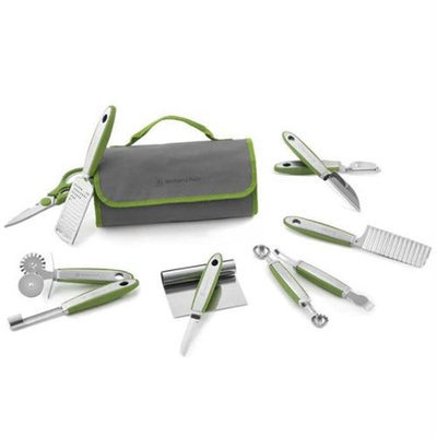 Wolfgang Puck 12 pc Complete Prep Set with Storage Case (Green)