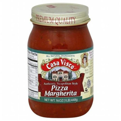 CASA VISCO 603497 CASA VISCO SAUCE PIZZA MRGHRTA - Pack of 6 - 16 OZ