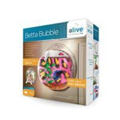 Elive Betta Bubble Aquarium - .5 gal. - White