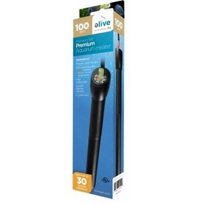 Elive Precision Set Premium Aquarium Heater 100 Watt 01015