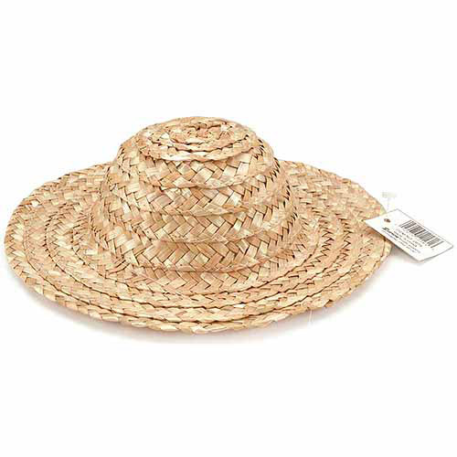 Darice 1237 Round Top Straw Hat 14