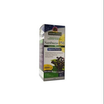 Nature's Answer Sambucus PM Nighttime Formula - 5000 mg - 4 fl oz