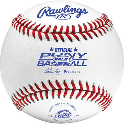 Rawlings Pony League Baseball (Competition Grade) RPLB1