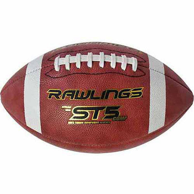 Rawlings ST5 High School / Collegiate Size Composite Leather Football