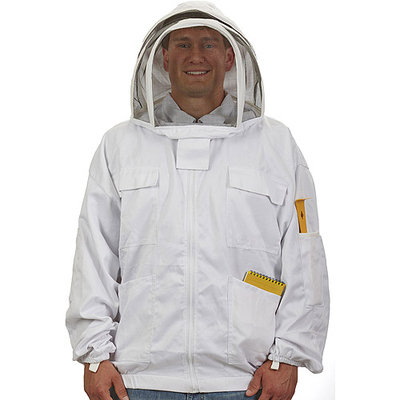 Apparel & Accessories: Little GIANT Safety Equipment & Protective Gear Large Cotton Bee Keeper Jacket