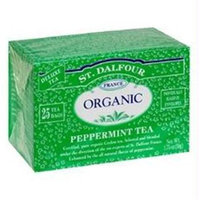 St. Dalfour Organic Tea Peppermint - 25 Tea Bags